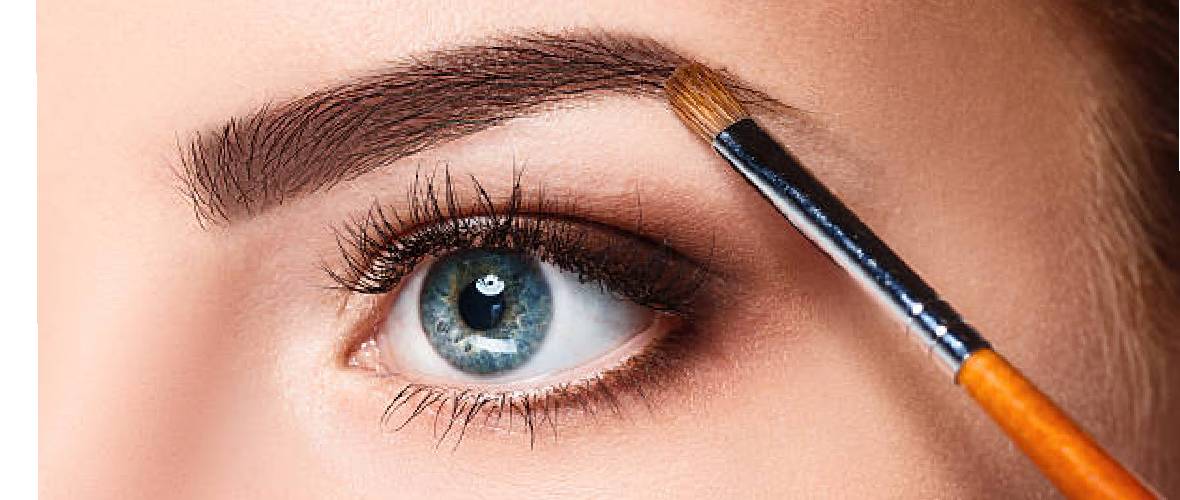secret of powder eyebrow makeup
